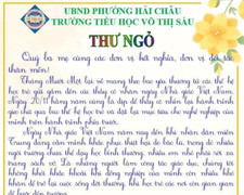 Trường tiểu học ở Đà Nẵng xin không nhận hoa, quà 20/11 vì lý do đặc biệt