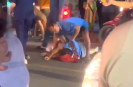 Tai nạn xe máy, một cán bộ công an ở TP.HCM tử vong tại chỗ