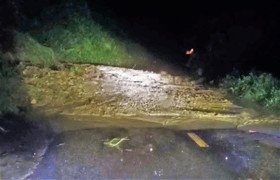 Đèo Khánh Sơn sạt lở, nhiều hộ dân ở Khánh Hòa bị cô lập