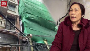 Sống trong sợ hãi giữa phố Hà Nội: Tường nứt, đất lún khi hàng xóm xây nhà