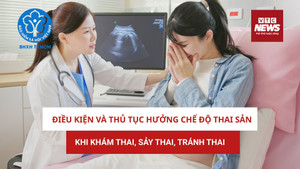 Điều kiện và thủ tục hưởng chế độ thai sản khi khám thai, sảy thai