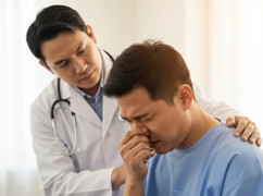 Người đàn ông nguy kịch sau vài ngày sổ mũi