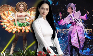 Những bộ trang phục truyền thống từng gây sốt của mỹ nhân Việt tại Miss Universe