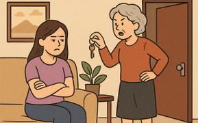 Nhà của tôi nhưng mẹ chồng cầm chìa khóa, thích là đến không bao giờ báo trước