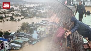 Lũ dị thường, vượt đỉnh lịch sử: Trắng đêm giải cứu người mắc kẹt