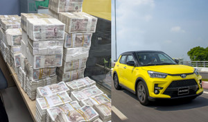 Khách mang 252 triệu đồng tiền lẻ mua xe, đại lý phải huy động 3 người khiêng