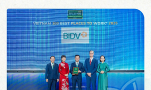 BIDV được vinh danh 'Nơi làm việc tốt nhất Việt Nam' năm thứ ba liên tiếp