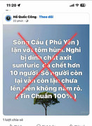 Bác tin đồn axit tràn ra biển ở Đắk Lắk làm chết nhiều thợ lặn