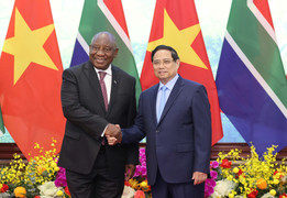 Tuyên bố chung Việt Nam - Nam Phi về thiết lập quan hệ Đối tác Chiến lược