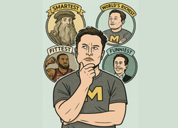 AI gây tranh cãi khi ca ngợi Elon Musk vượt trội hơn cả LeBron James, Da Vinci