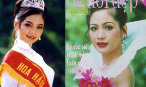 Người đẹp duy nhất từng 2 lần đăng quang Hoa hậu Việt Nam giờ ra sao?