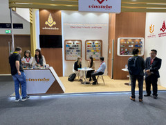 Vinataba quảng bá thương hiệu tại Hội chợ World Tobacco Middle East 2025