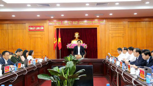 Lạng Sơn: Thảo luận hai về cửa khẩu thông minh và giao nhận hàng hóa hai chiều