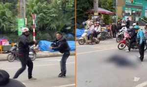 Thanh niên 20 tuổi đánh bất tỉnh người đàn ông sau va chạm giao thông