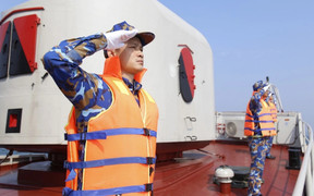 Hải quân Việt Nam tuần tra liên hiệp với Quân giải phóng Nhân dân Trung Quốc