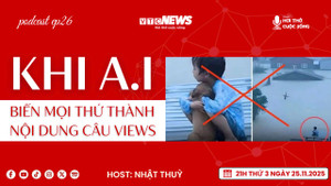 Podcast: Khi AI biến mọi thứ thành nội dung câu view
