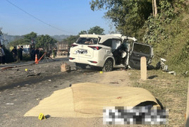 Ô tô lấn làn tông xe đầu kéo, 4 người chết: Danh tính các nạn nhân