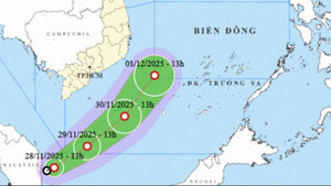 Áp thấp nhiệt đới sắp vào Biển Đông có gì đặc biệt?