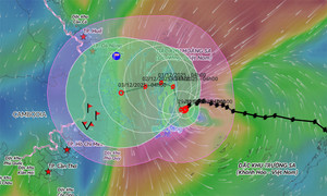 Tin bão số 15 Koto mới nhất: Cường độ bắt đầu suy yếu, liên tục đổi hướng