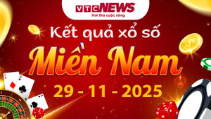 XSMN 29/11 - Trực tiếp kết quả xổ số miền Nam hôm nay 29/11/2025