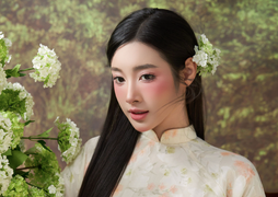 Nhan sắc trong trẻo, ngọt ngào của Hoa khôi Thanh lịch Hà Nội 2025