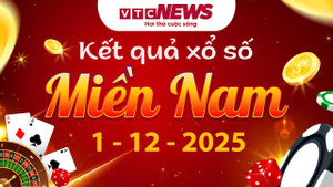 XSMN 1/12 - Trực tiếp kết quả xổ số miền Nam hôm nay 1/12/2025