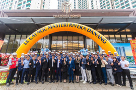 Masteri Rivera Danang cất nóc, bước vào giai đoạn hoàn thiện