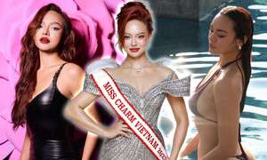 Sắc vóc nóng bỏng của Á hậu đại diện Việt Nam tham dự Miss Charm 2025