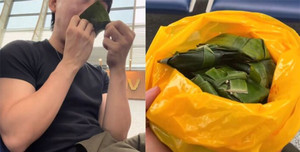 Chàng trai cố ăn hết 130 cái bánh bột lọc ở sân bay vì không được mang sang Nhật