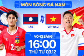 Xem trực tiếp U22 Việt Nam vs U22 Lào, vòng bảng SEA Games 33 trên kênh nào?