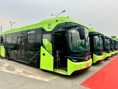 Buýt Liên Ninh chuyển đổi sang 100% xe điện