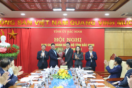 Chủ nhiệm Ủy ban Kiểm tra Tỉnh ủy Trần Huy Phương giữ chức Phó Bí thư Bắc Ninh