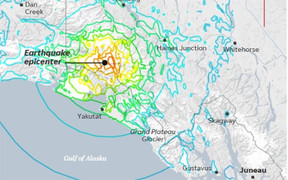 Động đất 7 độ rung chuyển Alaska, kéo theo hơn 20 dư chấn liên tiếp