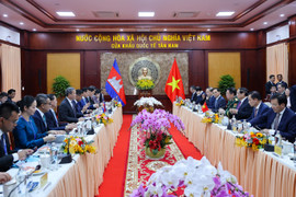 Thủ tướng Phạm Minh Chính hội đàm với Thủ tướng Campuchia Hun Manet