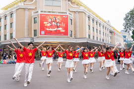 Tự hào màn cổ động rực rỡ tiếp lửa đội tuyển Audition Việt Nam tới SEA Games 33