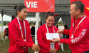 Danh tính VĐV giành HCV đầu tiên cho Việt Nam tại SEA Games 33