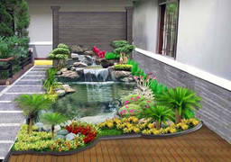 Mẫu tiểu cảnh đẹp phù hợp trong nhà ống 