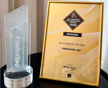  Vinhomes được vinh danh 'Nhà phát triển của năm ở khu vực Đông Nam Á 2025'