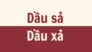 'Dầu sả' hay 'dầu xả', dùng sao cho đúng?