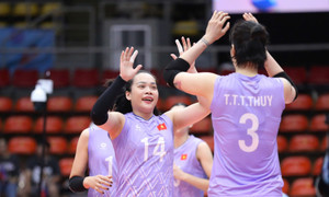 Bóng chuyền nữ Việt Nam gặp Thái Lan ở chung kết SEA Games 33