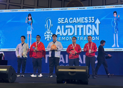 'Cơn mưa' huy chương đổ về tuyển Audition Việt Nam tại SEA Games 33
