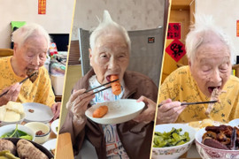 Bí quyết sống thọ của cụ bà 100 tuổi vẫn đam mê ăn uống, thích trà sữa, kem