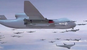 'Quái vật bay' chứa cả trăm UAV của Trung Quốc thử nghiệm thế nào?