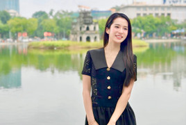 Nữ trợ giảng 25 tuổi xinh đẹp của Học viện Chính sách và Phát triển