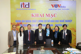 VOVedu được công nhận đạt chuẩn kiểm định chất lượng cơ sở giáo dục nghề nghiệp