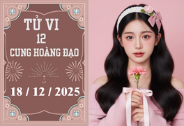 Tử vi 12 cung hoàng đạo ngày 18/12: Sư Tử hạnh phúc, Thiên Bình áp lực 