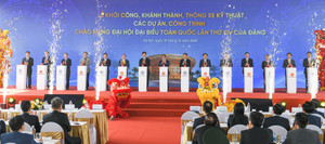 Khởi công, khánh thành 234 dự án chào mừng Đại hội XIV của Đảng