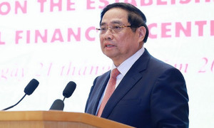 Thủ tướng: Trung tâm tài chính quốc tế giúp nâng tầm vị thế quốc gia