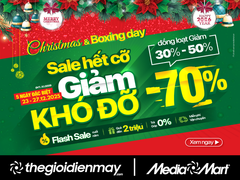MediaMart khởi động chương trình khuyến mại dịp Christmas & Boxing Day 2025