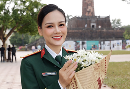 Nữ diễn viên phim giờ vàng VTV ngoài đời là Trung tá, lấy chồng làm phó giám đốc